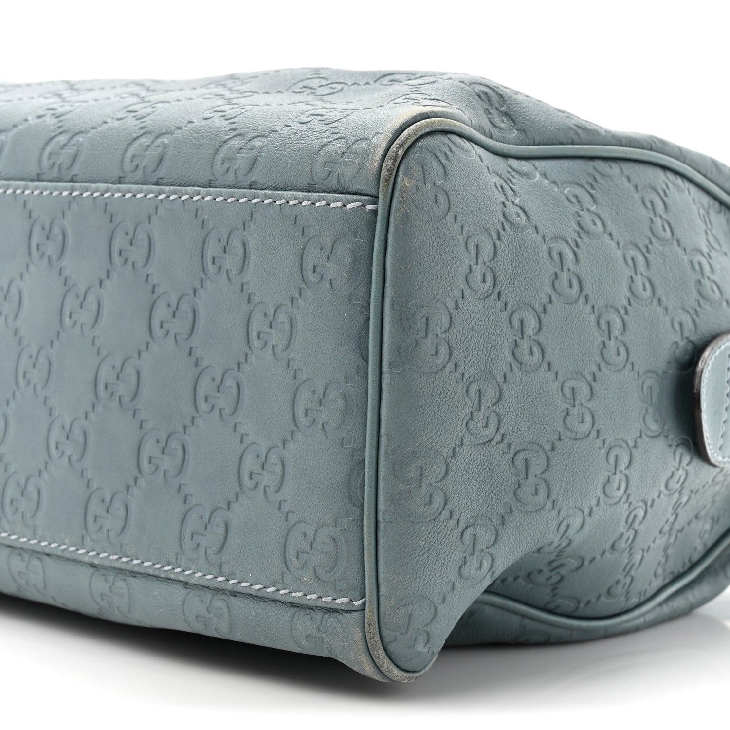 Gucci Guccissima Boston Blue 9 of 20