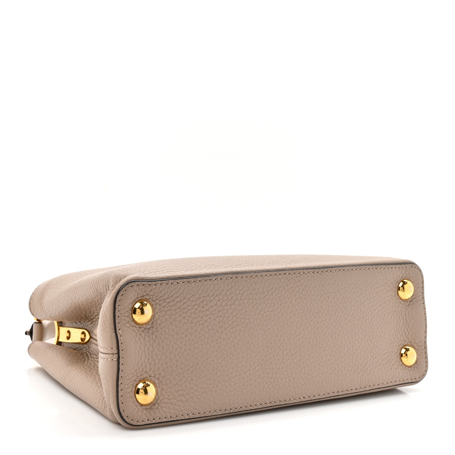 Louis Vuitton Taurillon Capucines BB Galet 4 of 14