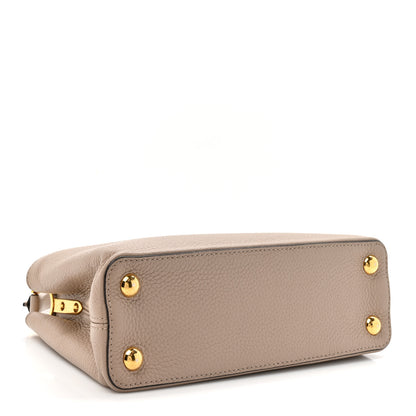 Louis Vuitton Taurillon Capucines BB Galet 4 of 14