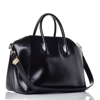 Givenchy Shiny Lord Calfskin Medium Antigona Black 4 of 10