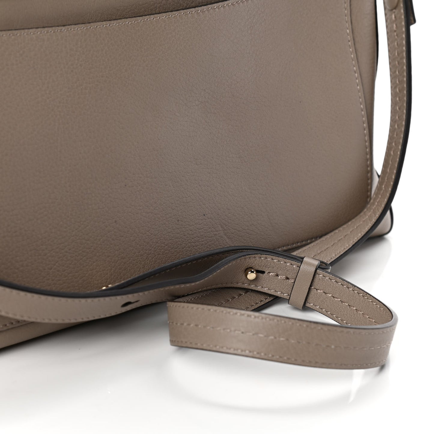Calfskin Medium Faye Day Shoulder Bag Motty Grey