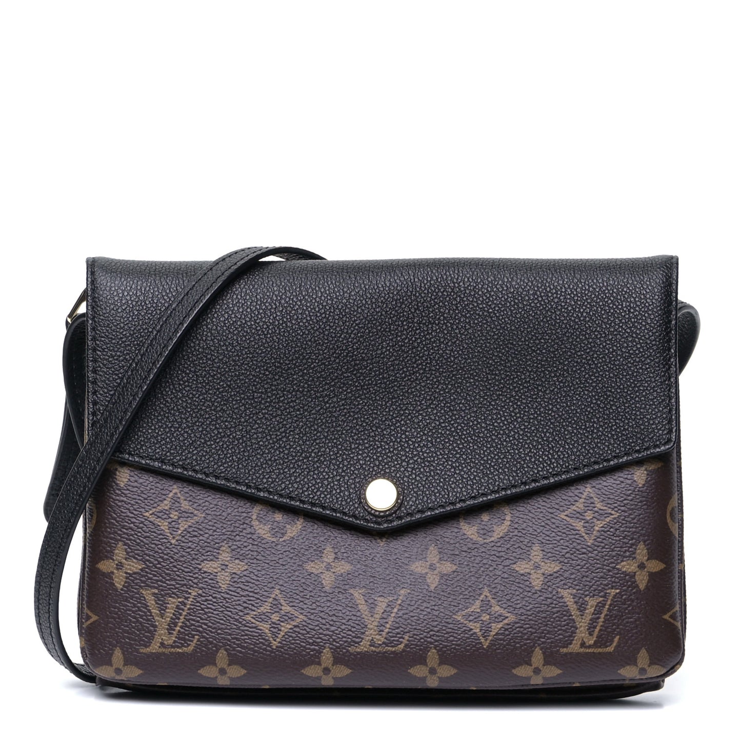 Monogram Twice Pochette Black