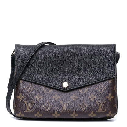 Louis Vuitton Monogram Twice Pochette Black 1 of 6