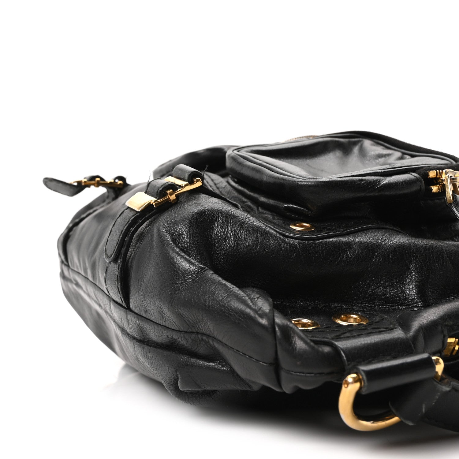 Gucci Calfskin Medium Darwin Convertible Backpack Black 1838021