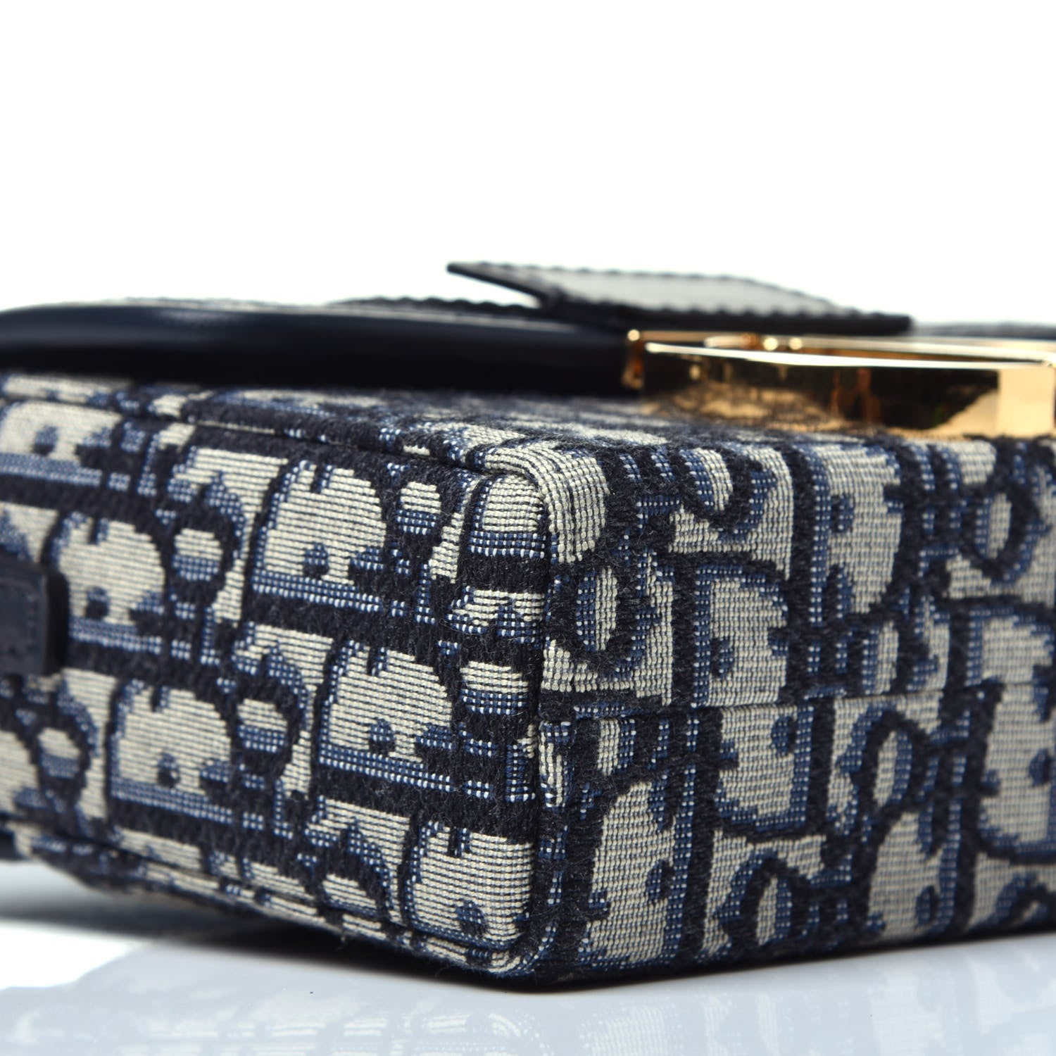 Christian Dior Oblique 30 Montaigne Box Bag Blue 8 of 9