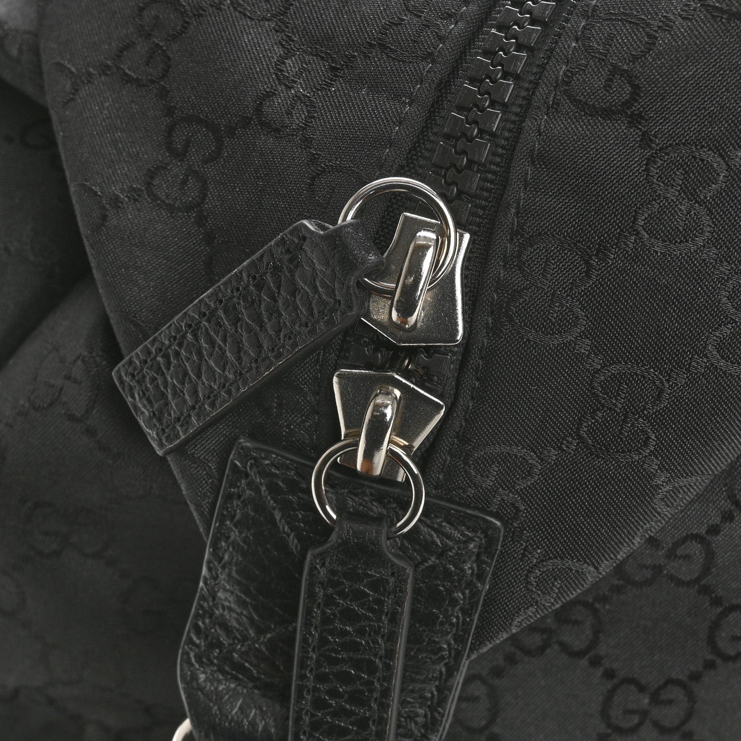 Gucci Nylon Monogram XL Duffle Bag Black 12 of 12