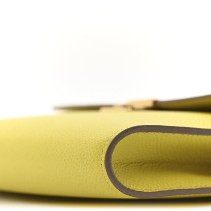 Hermes Epsom Clic 16 Wallet Lime 9 of 9