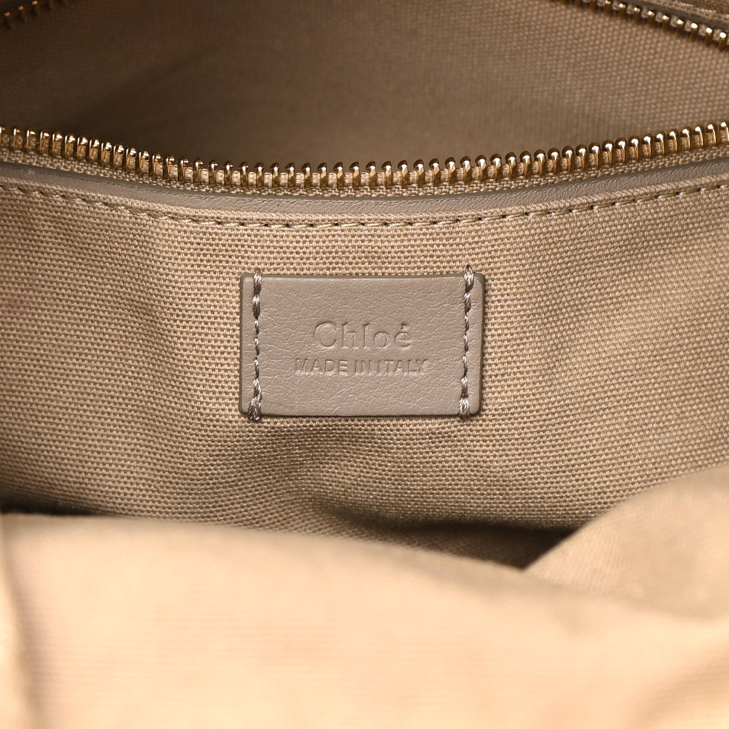 Chloe Smooth Calfskin Small Roy Bucket Bag Motty Grey 6 of 16