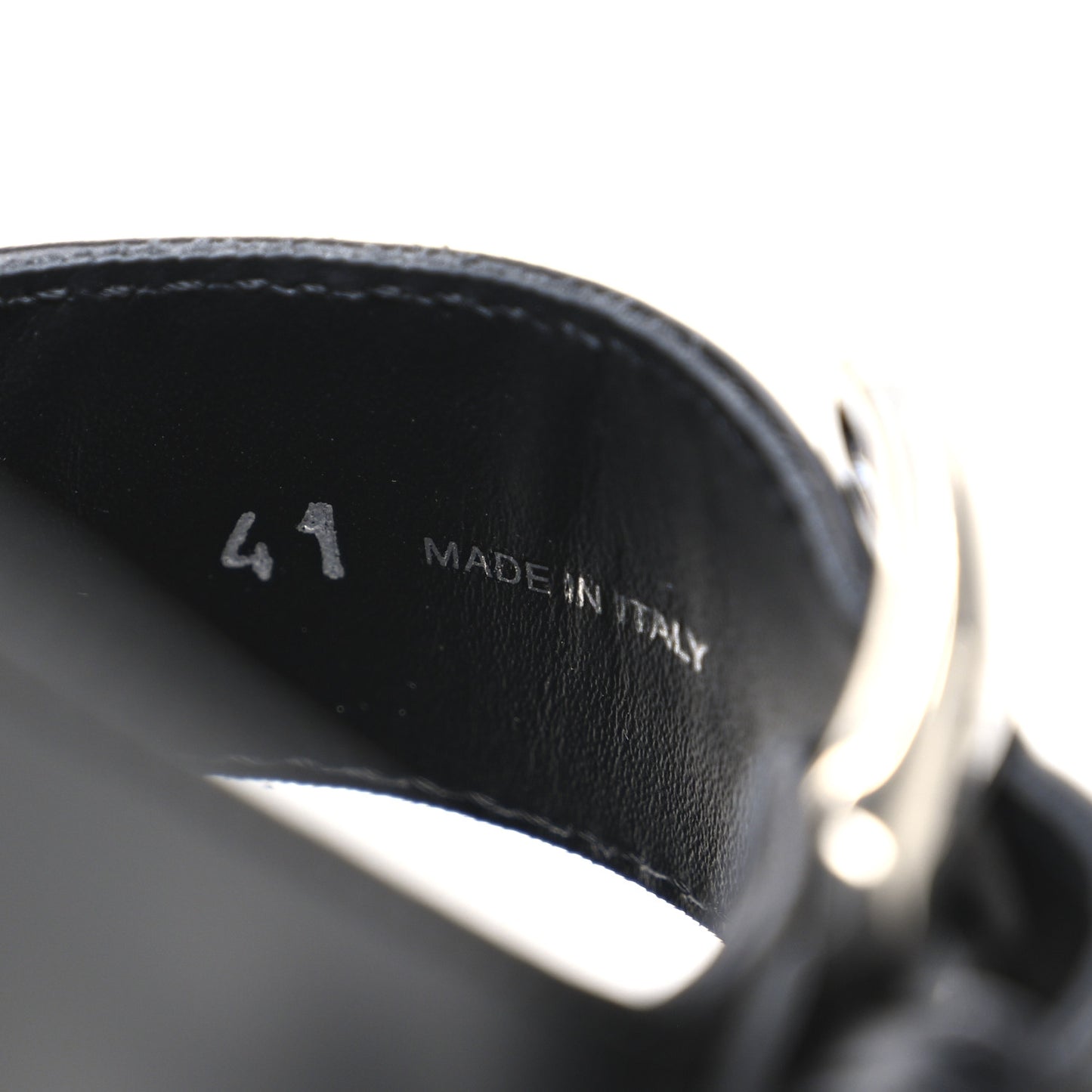 Spazzolato Rois Mary Jane Pumps 41 Black