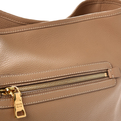 Prada Vitello Daino Hobo Sughero 9 of 14