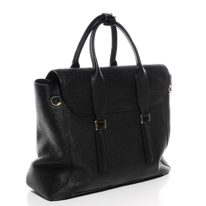 3.1 Phillip Lim 3.1 Leather Large Pashli Satchel Black 3 of 13