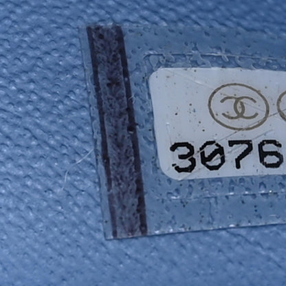 Chanel Lambskin Quilted Mini Rectangular Flap Light Blue 7 of 11