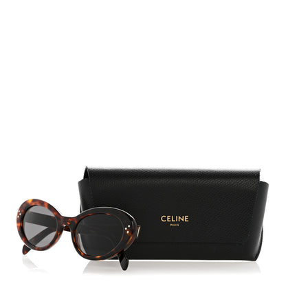 Celine Acetate Cat Eye Sunglasses CL401931 Tortoise 8 of 8