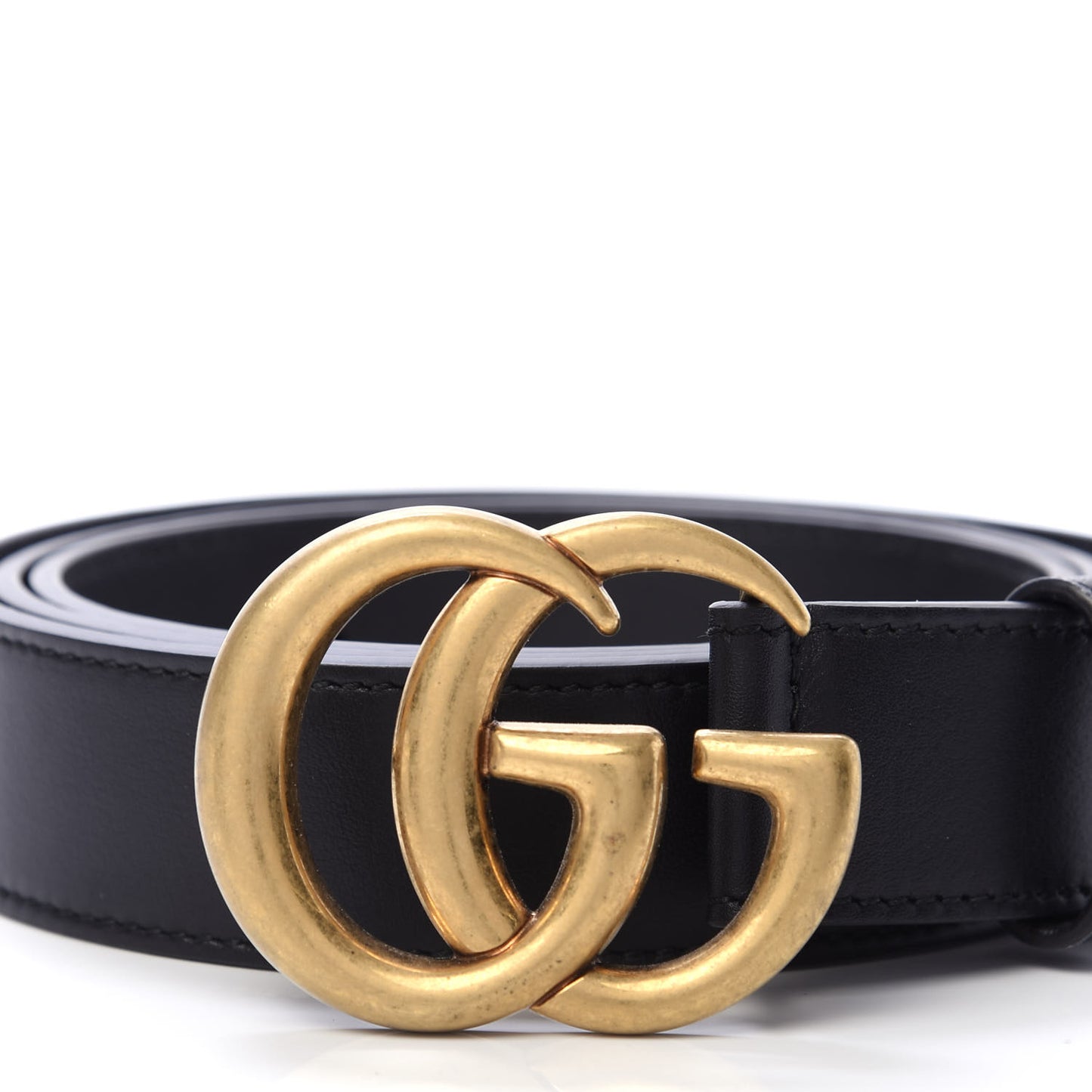 Calfskin Double G 30mm Belt 100 40 Black