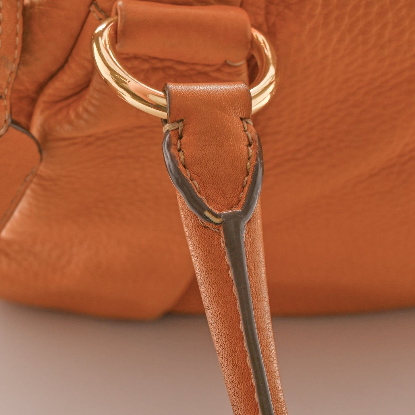 Vitello Daino Satchel Rame