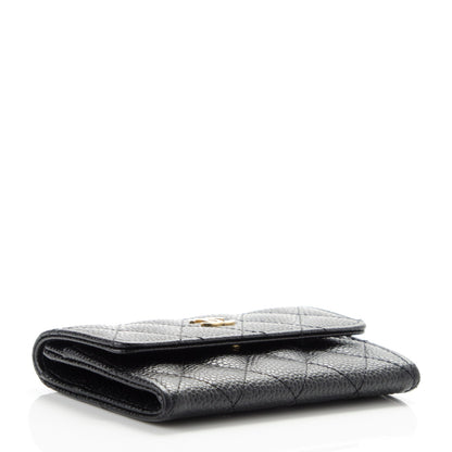 Chanel Caviar Quilted Flap Card Holder Black 4 of 7