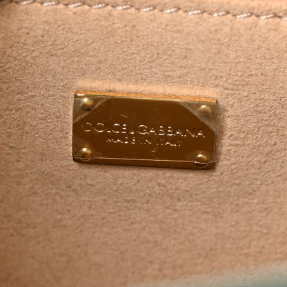 Dolce & Gabbana Calfskin DG Logo Flap Crossbody Bag Green 6 of 9