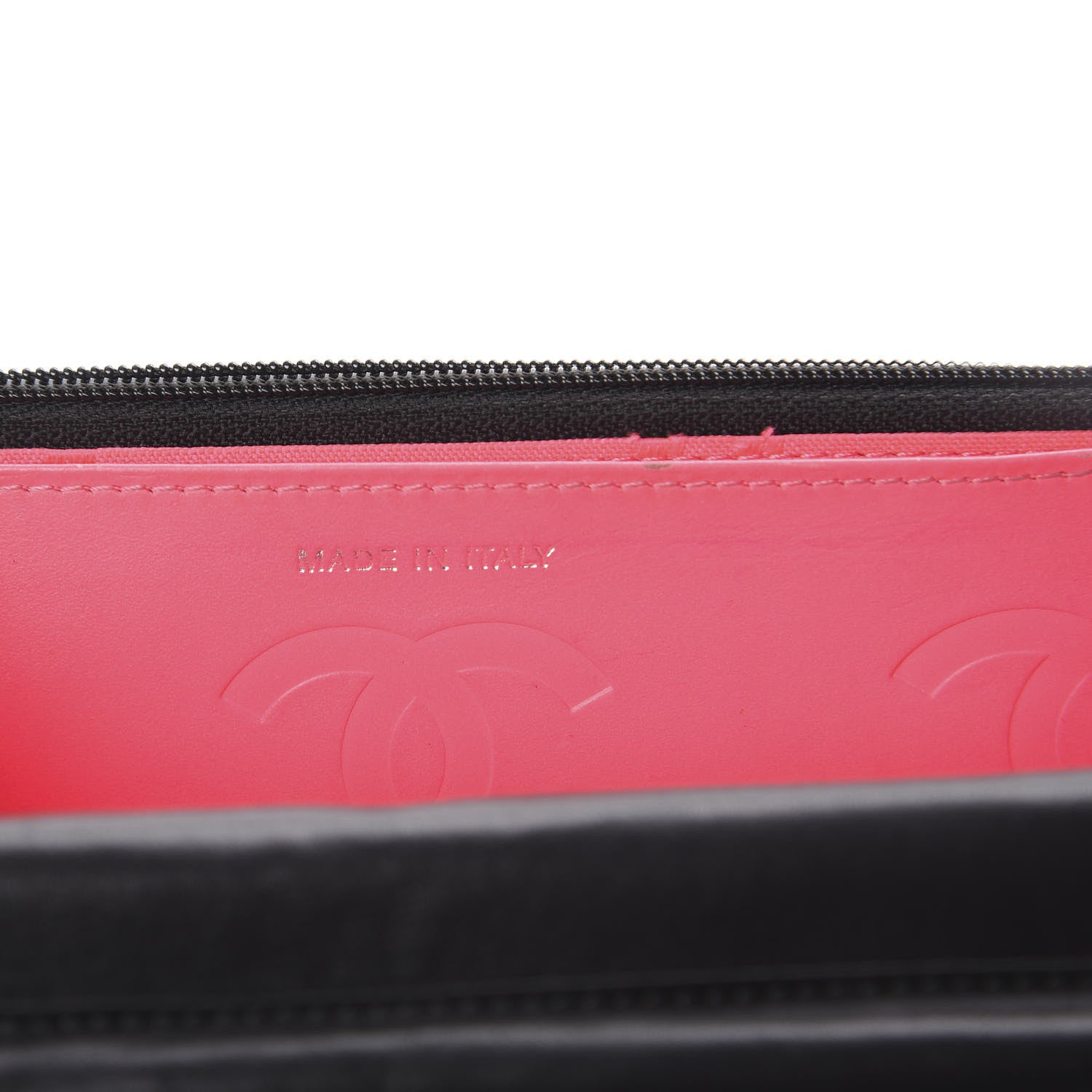 Chanel Calfskin Quilted Cambon Wallet On Chain WOC Black 8 of 9