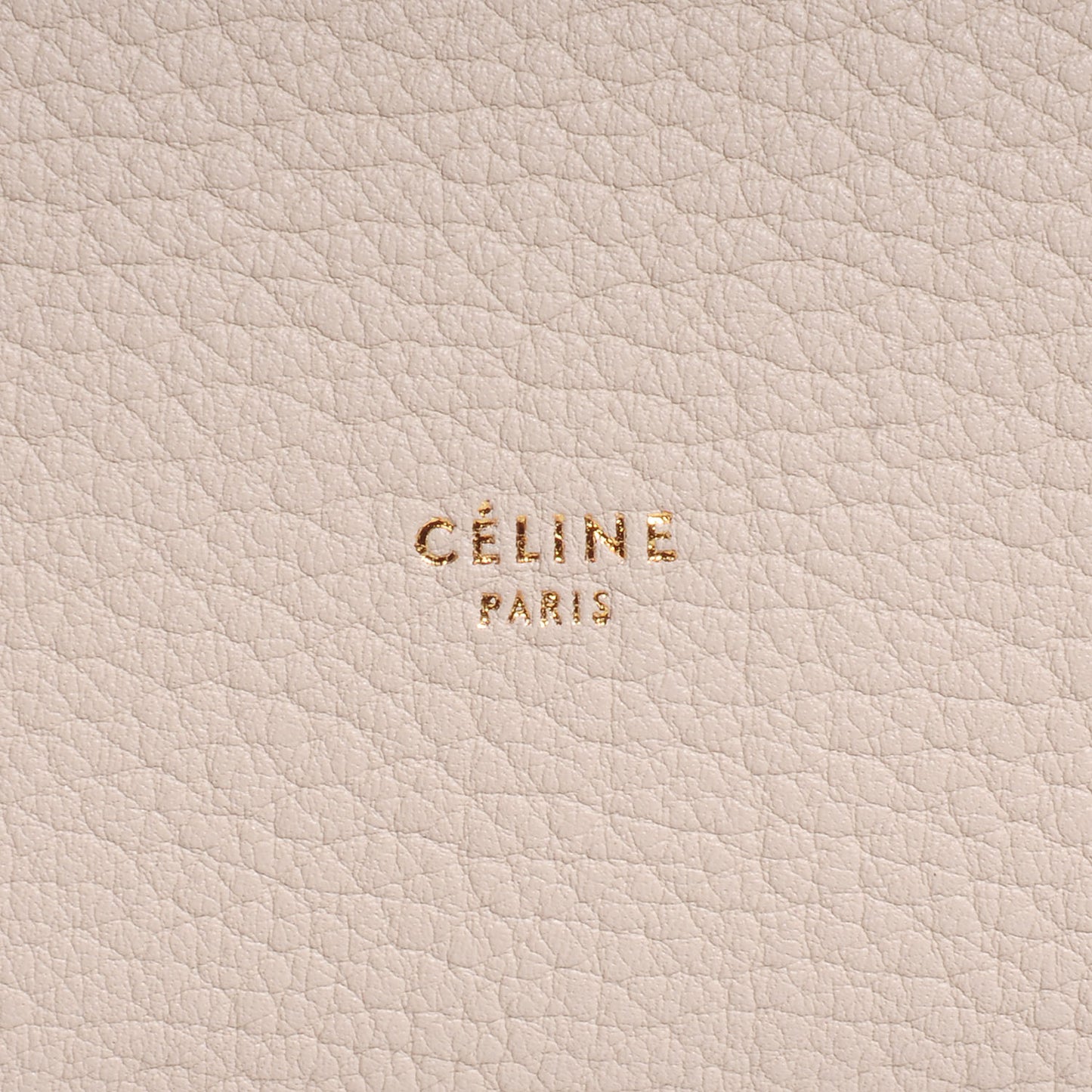 Grained Calfskin Tie Knot Small Tote Chalk