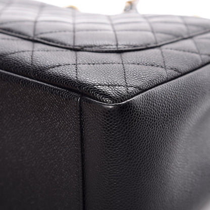 Chanel Caviar Quilted Grand Shopping Tote GST Black 11 of 12