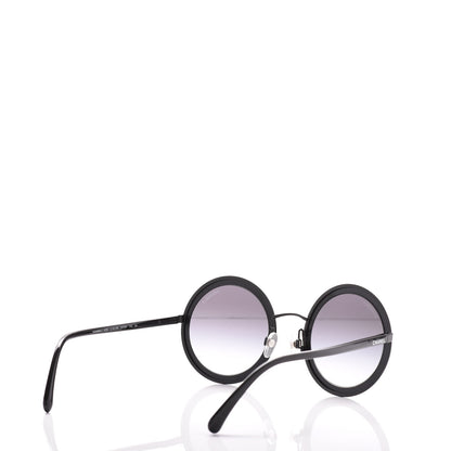 Chanel Round Sunglasses 4226 Black 3 of 7