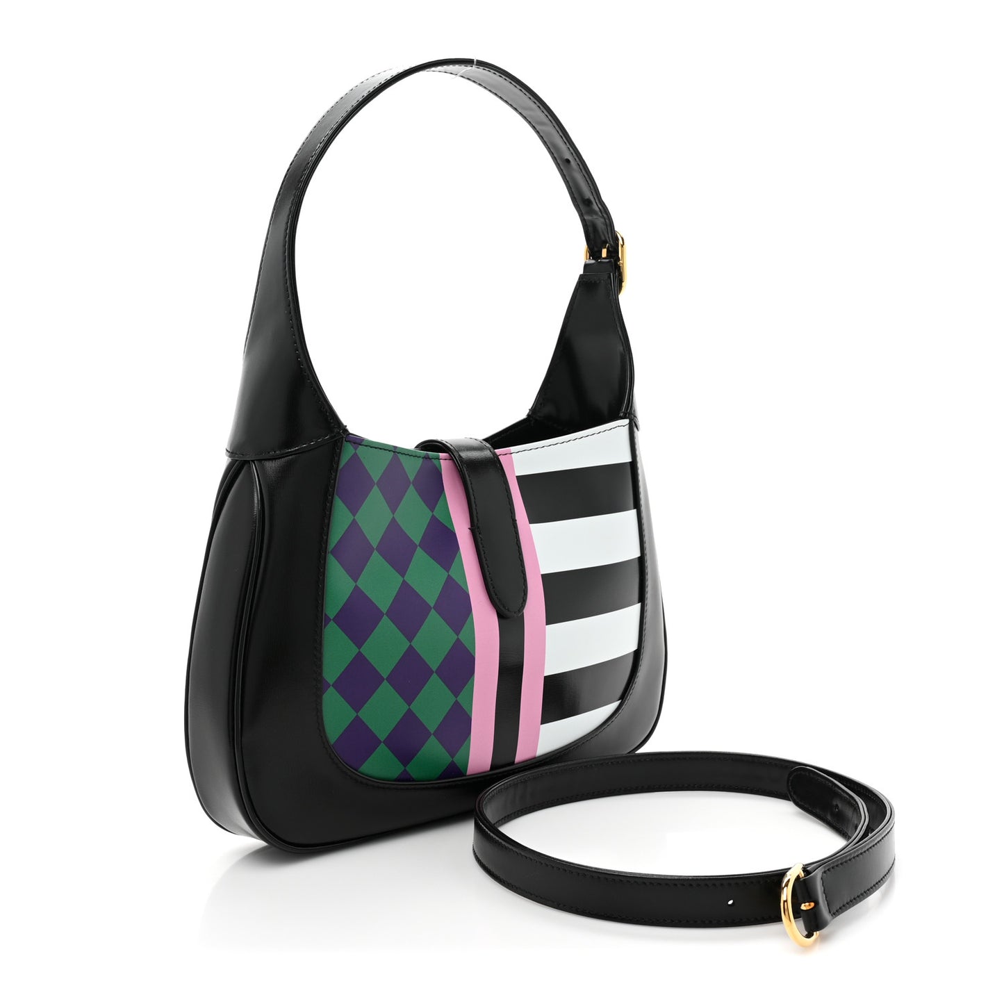 Calfskin Centum Small Jackie 1961 Hobo Black