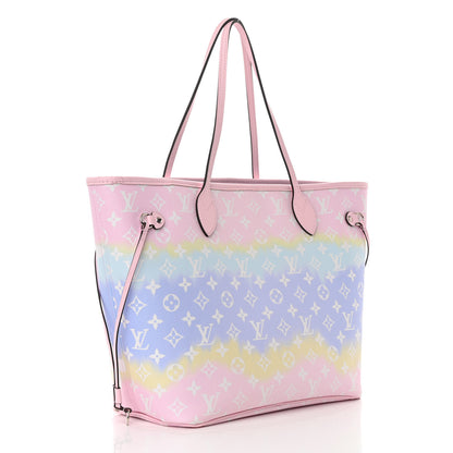 Louis Vuitton Monogram Escale Neverfull MM Pastel 4 of 13