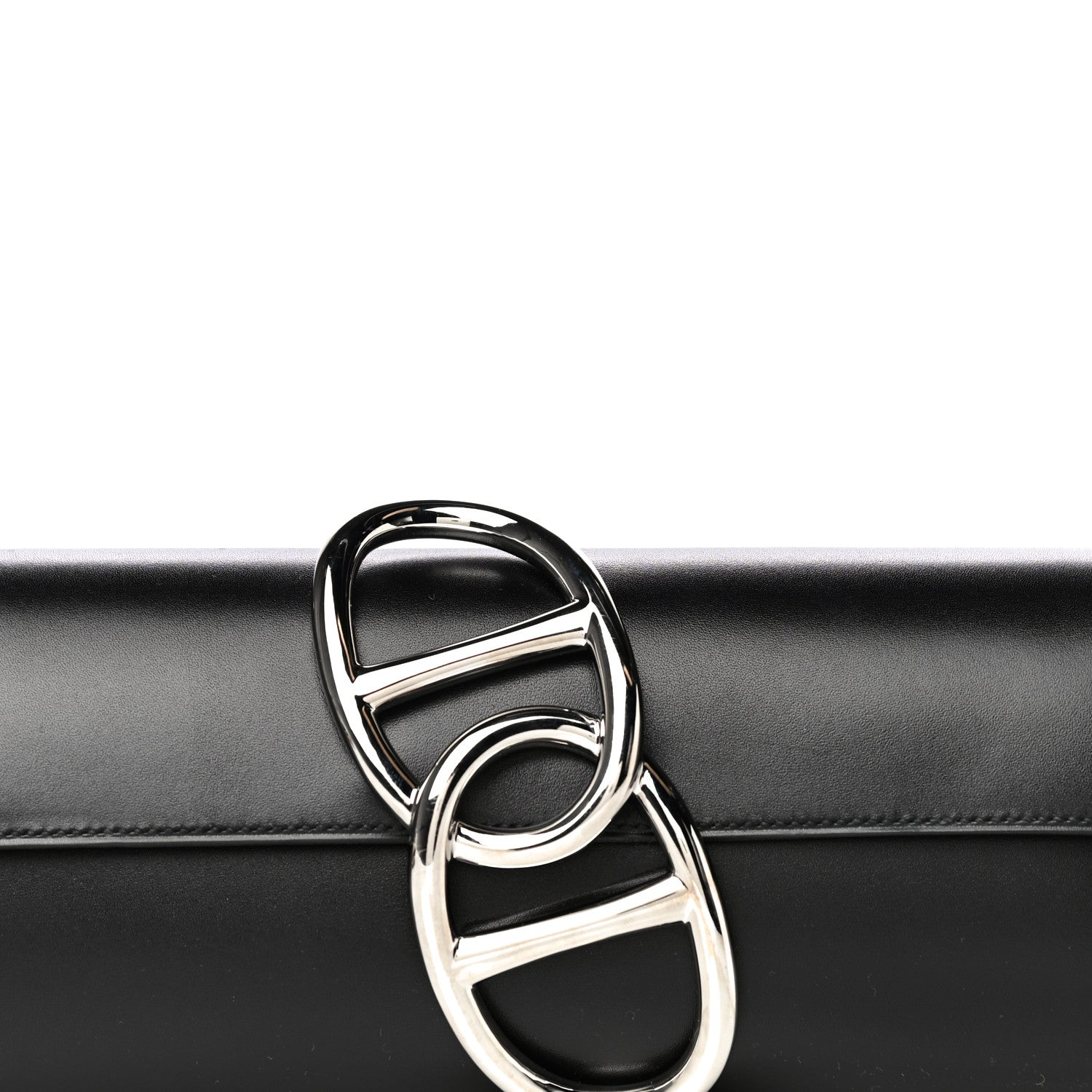 Hermes Tadelakt Egee Clutch Black 8 of 15