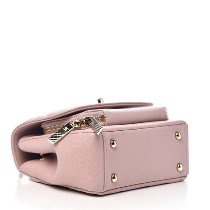 Chanel Caviar Quilted Mini Business Affinity Flap Light Pink 4 of 11