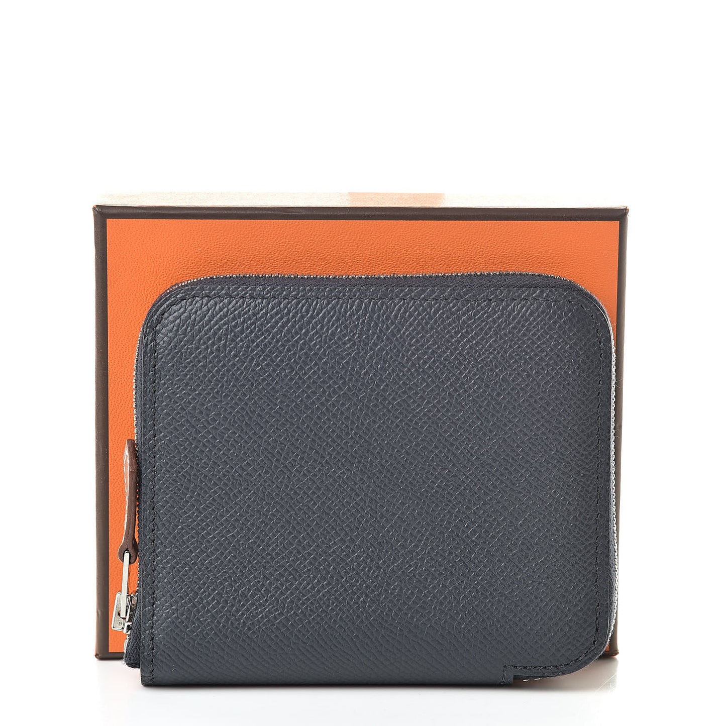 Epsom Silk'in Compact Wallet Bleu Indigo