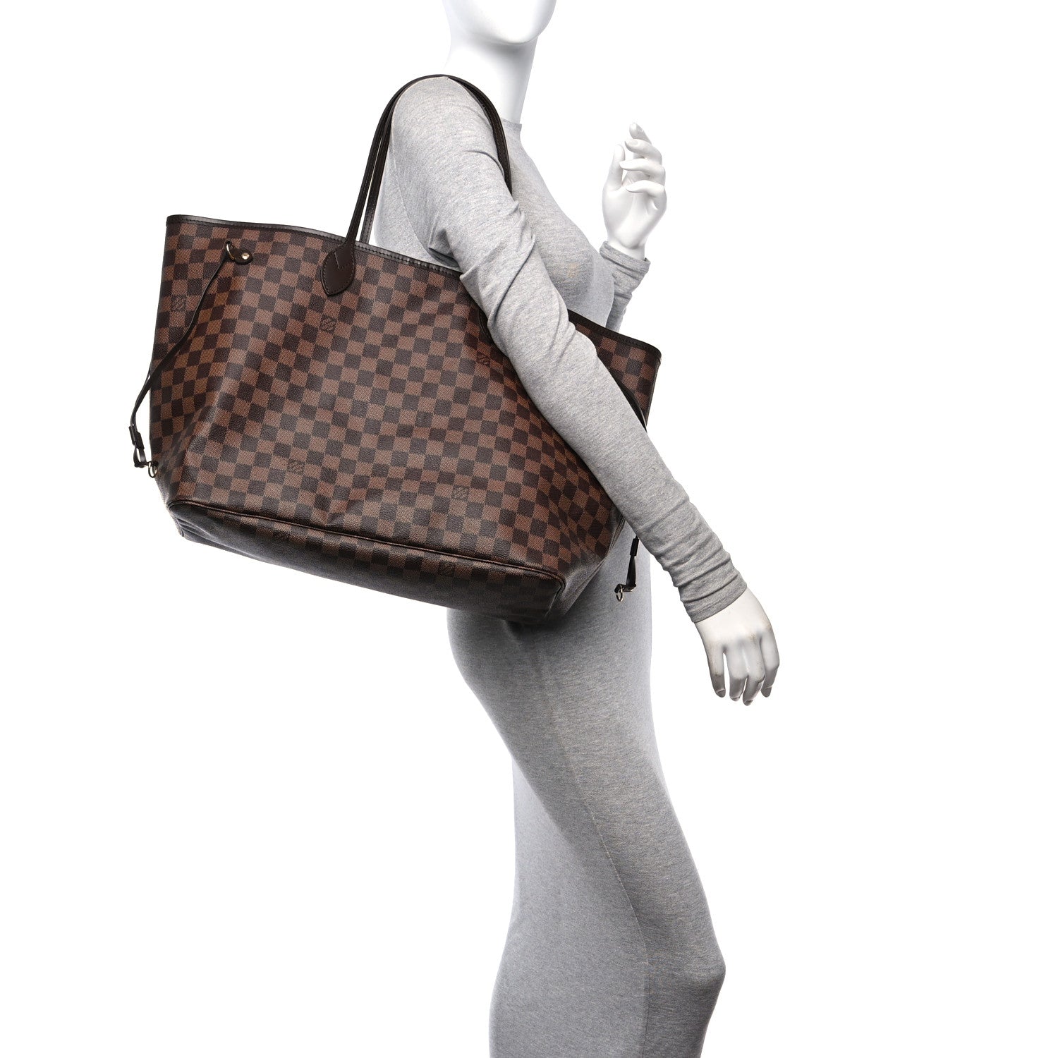 Louis Vuitton Damier Ebene Neverfull GM 2 of 10