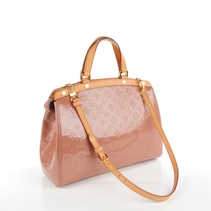 Louis Vuitton Vernis Brea GM Rose Velours 3 of 10