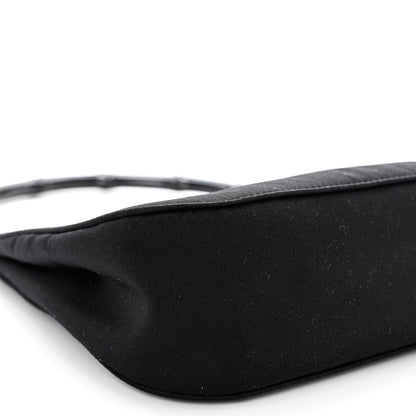 Gucci Nylon Bamboo Top Handle Hobo Black 8 of 9