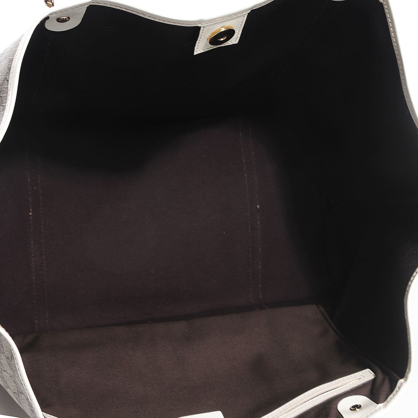 GG Plus Monogram Large Joy Tote White