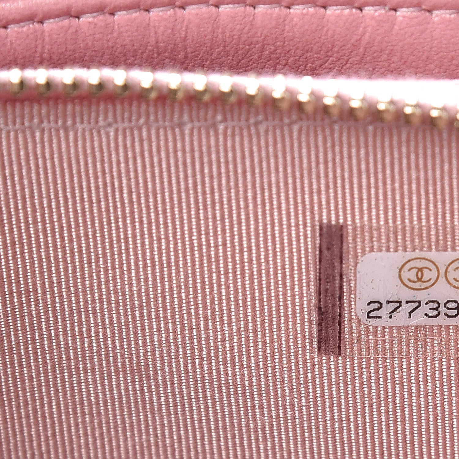 Chanel Iridescent Caviar Quilted Clutch With Chain Rose 10 of 13