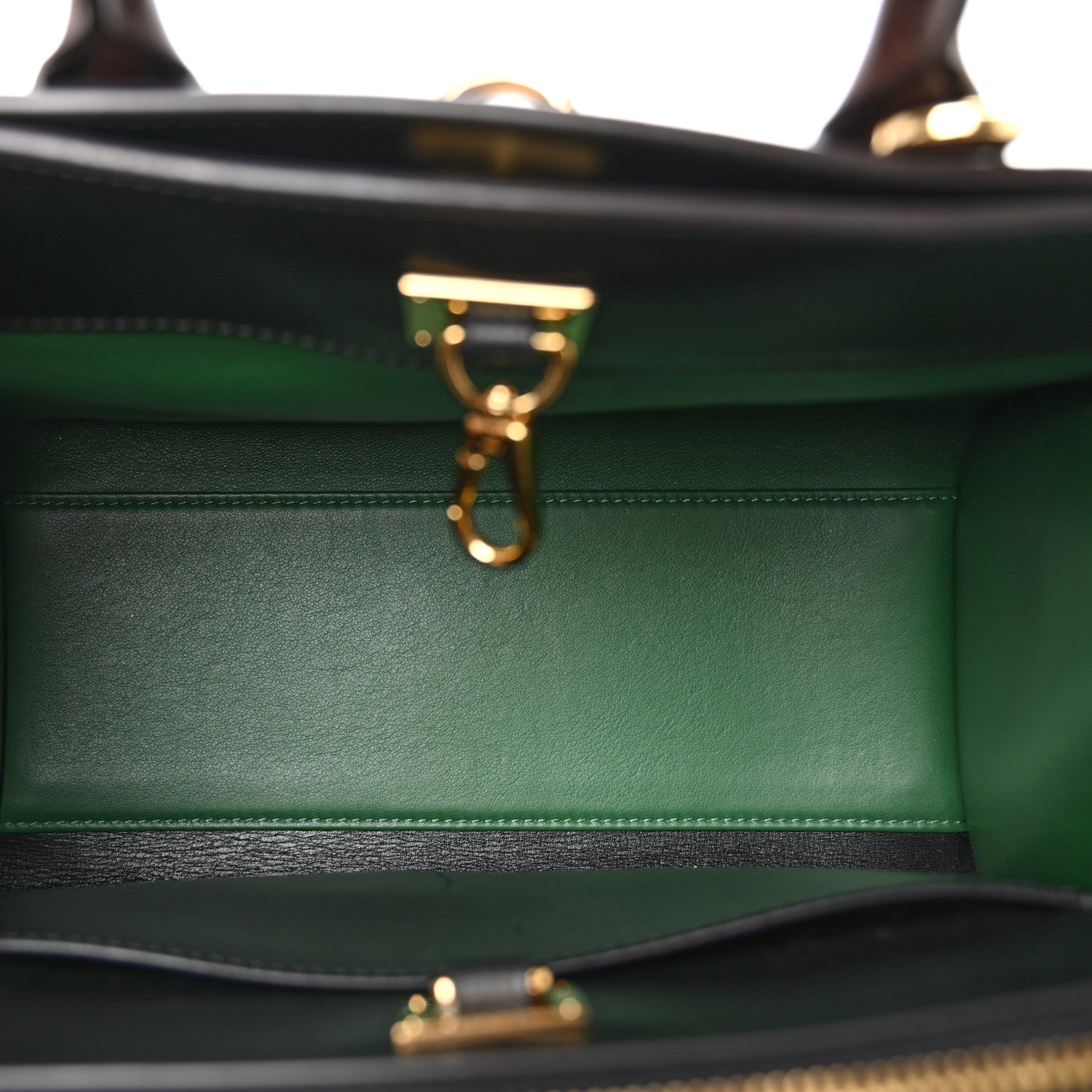 Louis Vuitton Calfskin City Steamer PM Noir Vert Acide 5 of 10