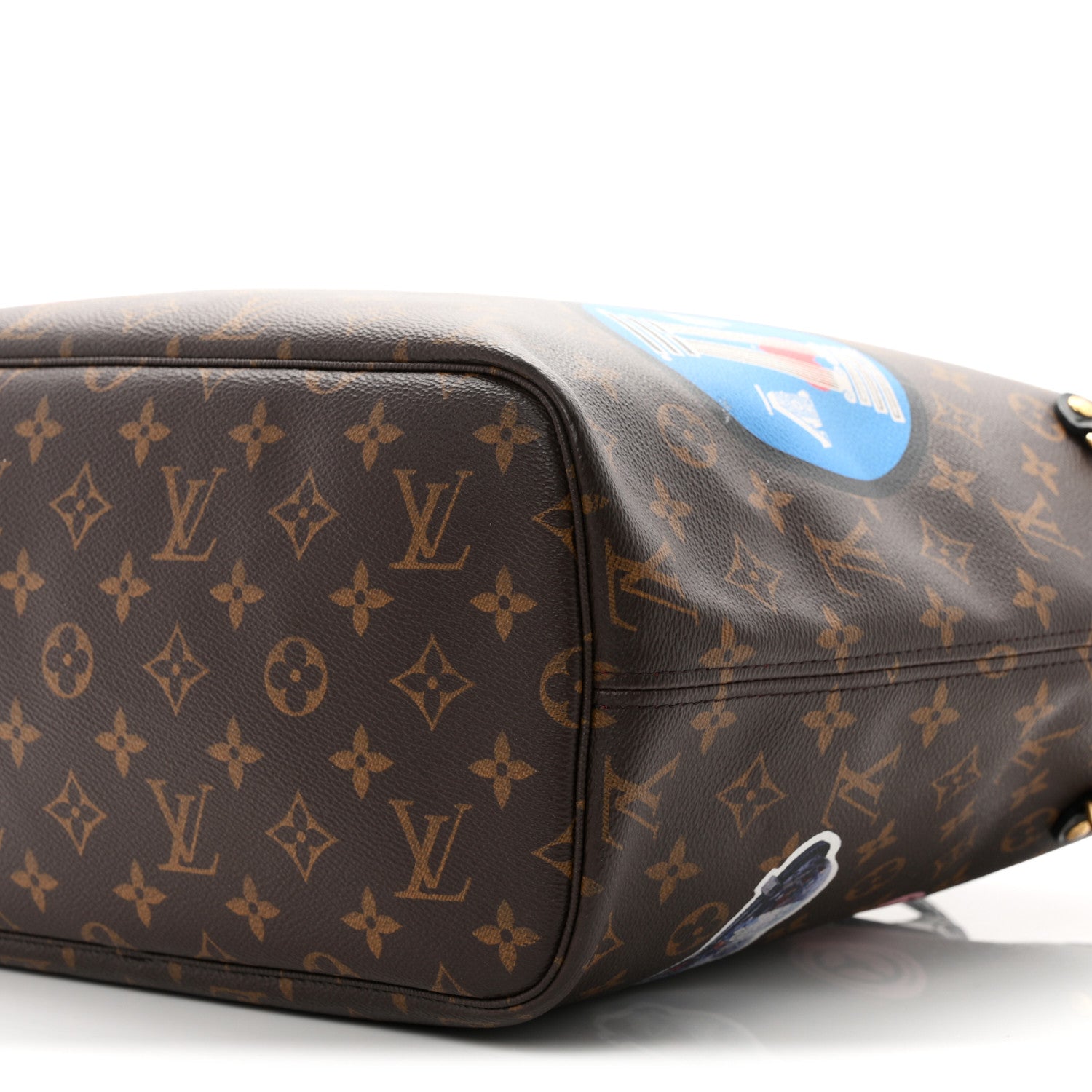 Louis Vuitton Monogram World Tour Neverfull MM 10 of 10