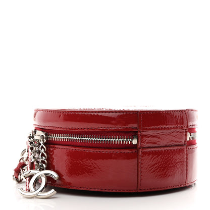 Chanel Patent Round As Earth Evening Bag Red 4 of 12