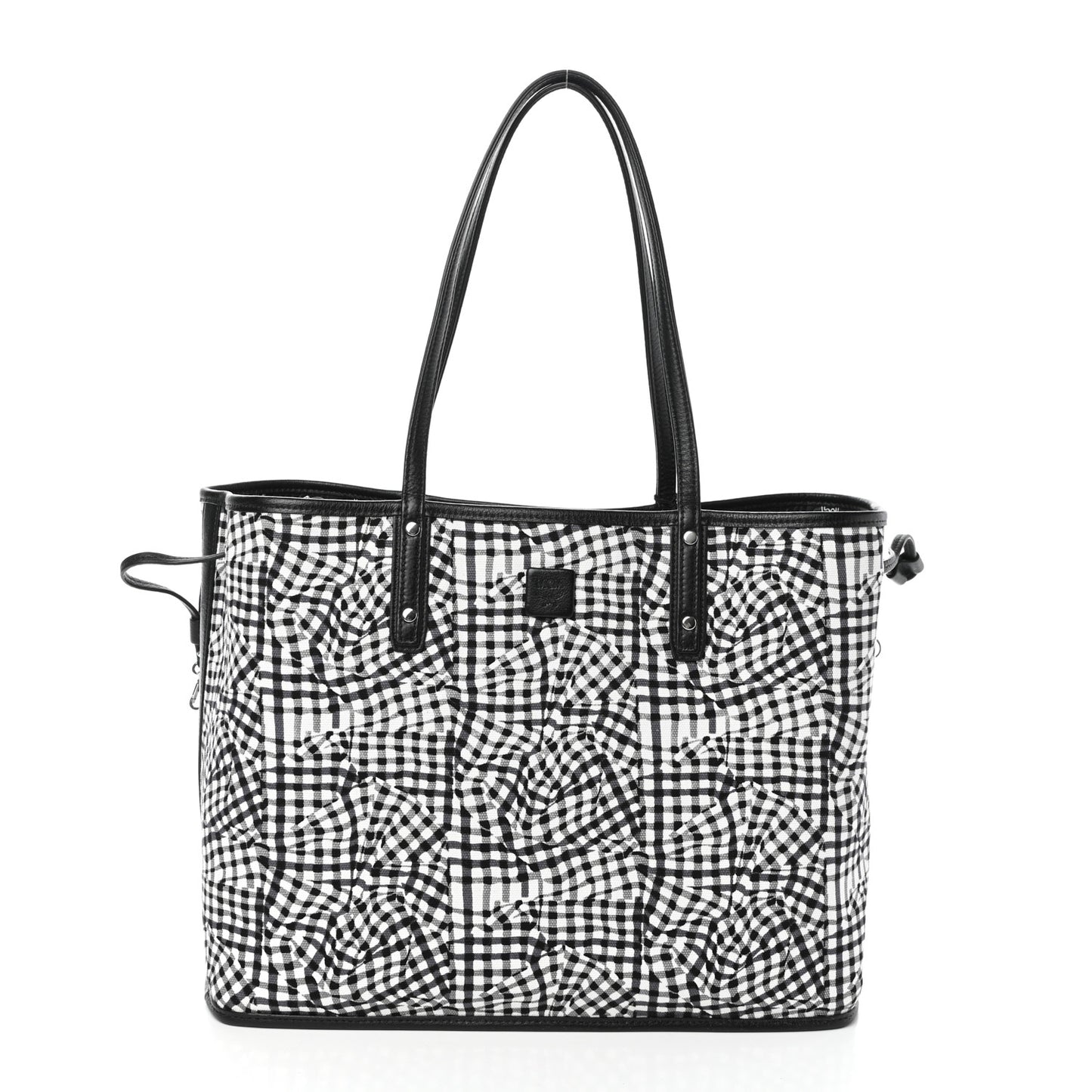 Visetos Medium Project Reversible Shopper Tote Black