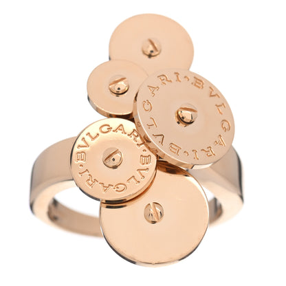 Bulgari 18K Yellow Gold Cicladi Ring 50 5.25 1 of 7
