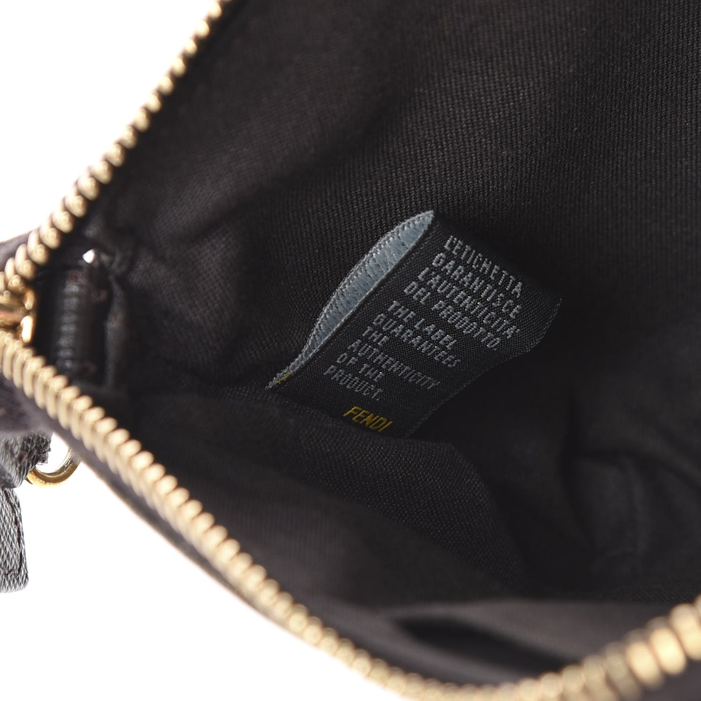 Zucca Spalmati Vitello Elite Pochette Tobacco Ebano