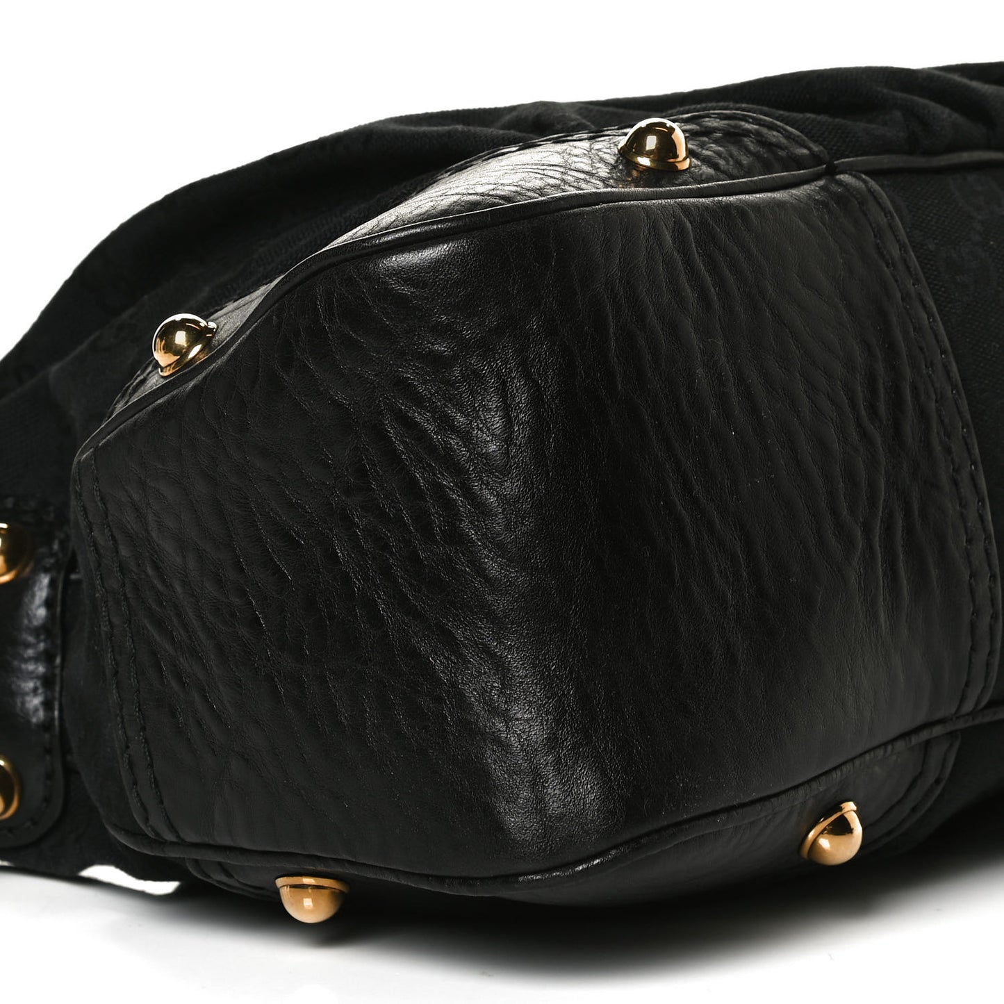 Monogram Medium Jockey Hobo Black