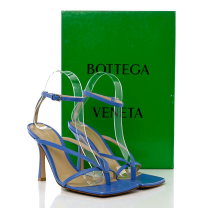 Bottega Veneta Lambskin Stretch Multi Strap 90mm Sandals 37 Aquarium 10 of 10