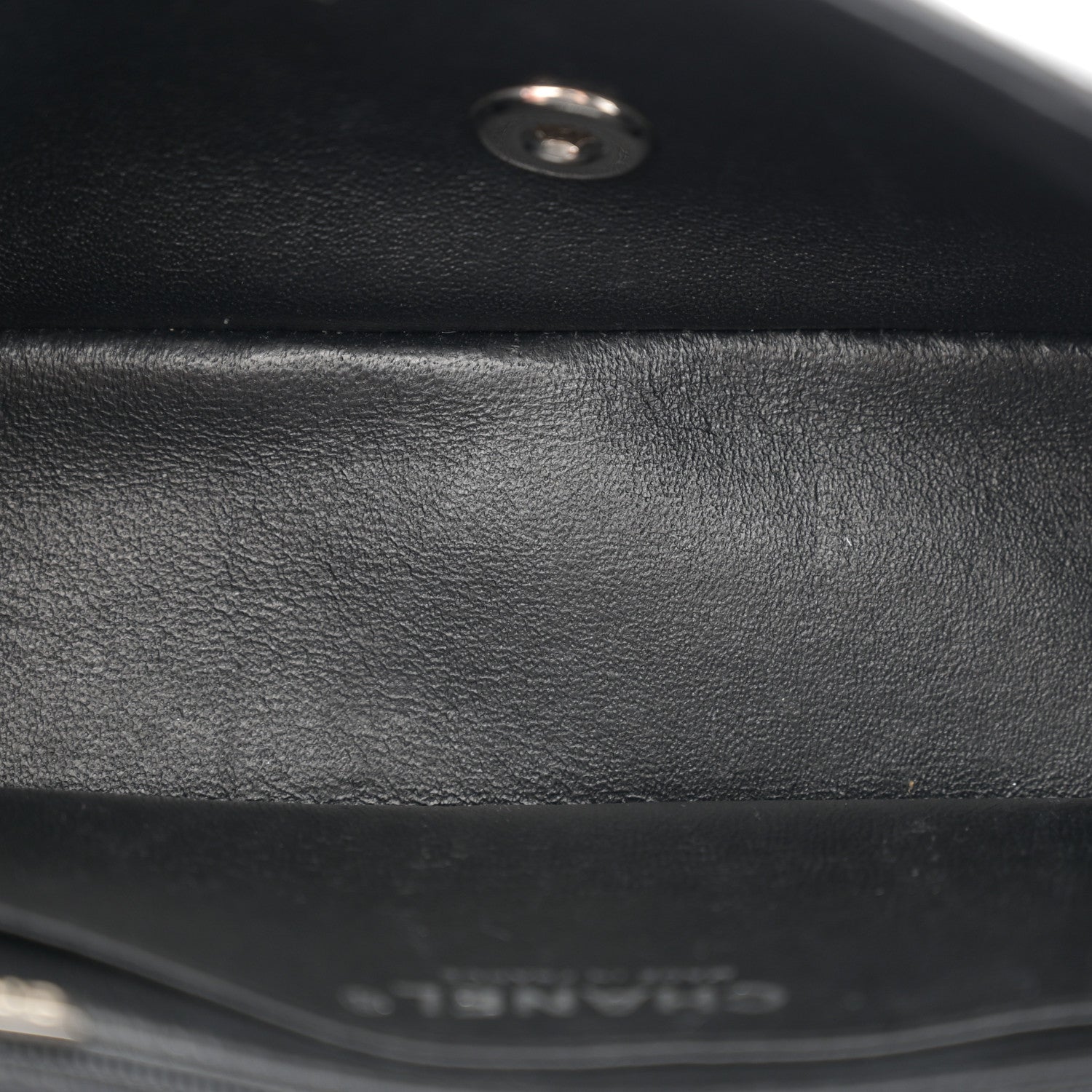 Chanel Lambskin Quilted Mini Rectangular Flap Black 5 of 10