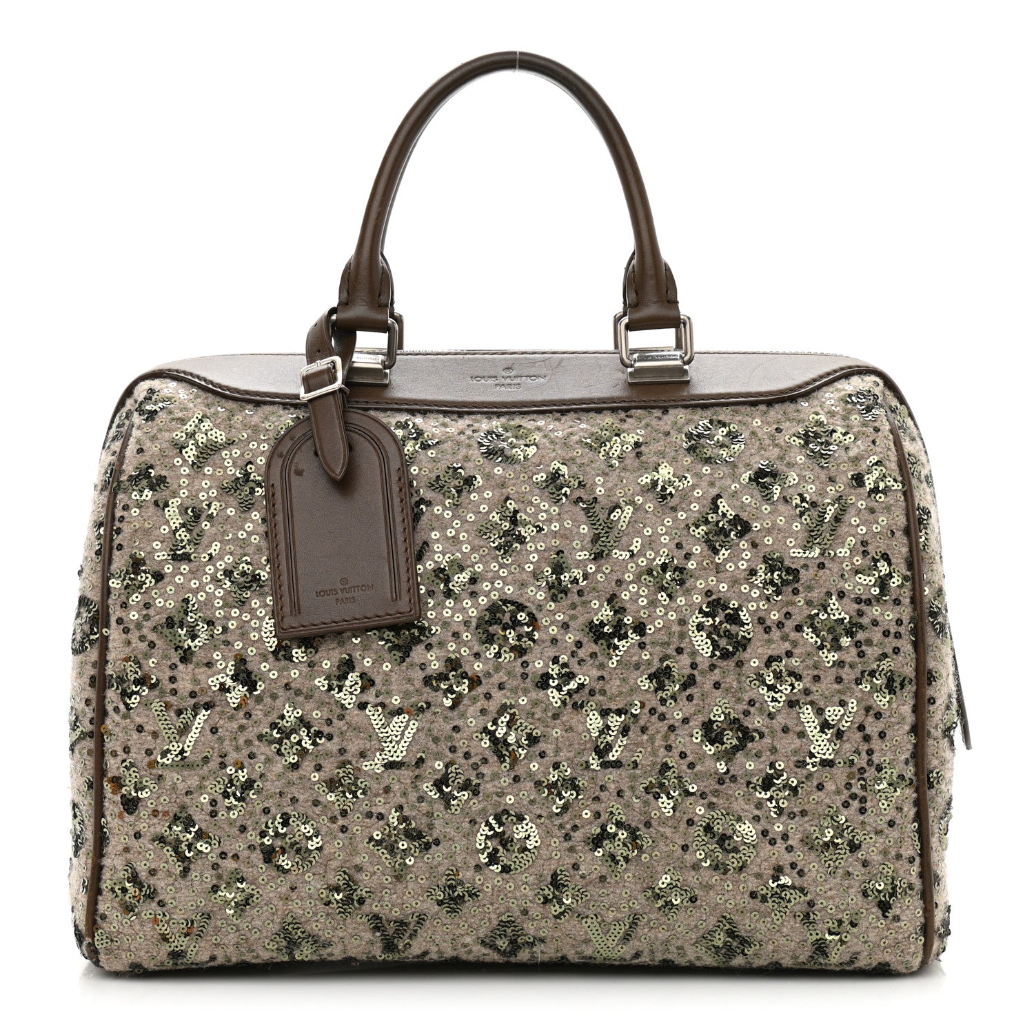 Louis Vuitton Sequin Monogram Sunshine Express Speedy Kaki 1 of 9
