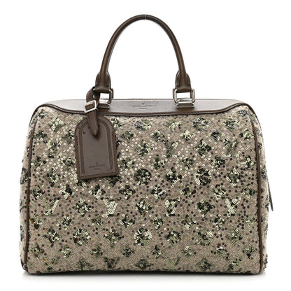 Louis Vuitton Sequin Monogram Sunshine Express Speedy Kaki 1 of 9