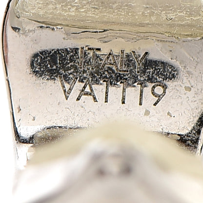 Louis Vuitton Nanogram Clip On Earrings 4 of 5