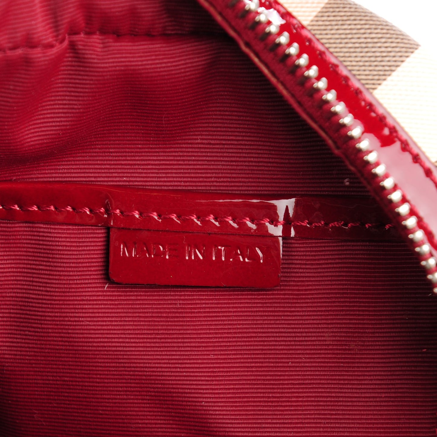 Studded Supernova Check Bowler Red