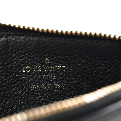 Louis Vuitton Empreinte Zipper Card Holder Black 6 of 11