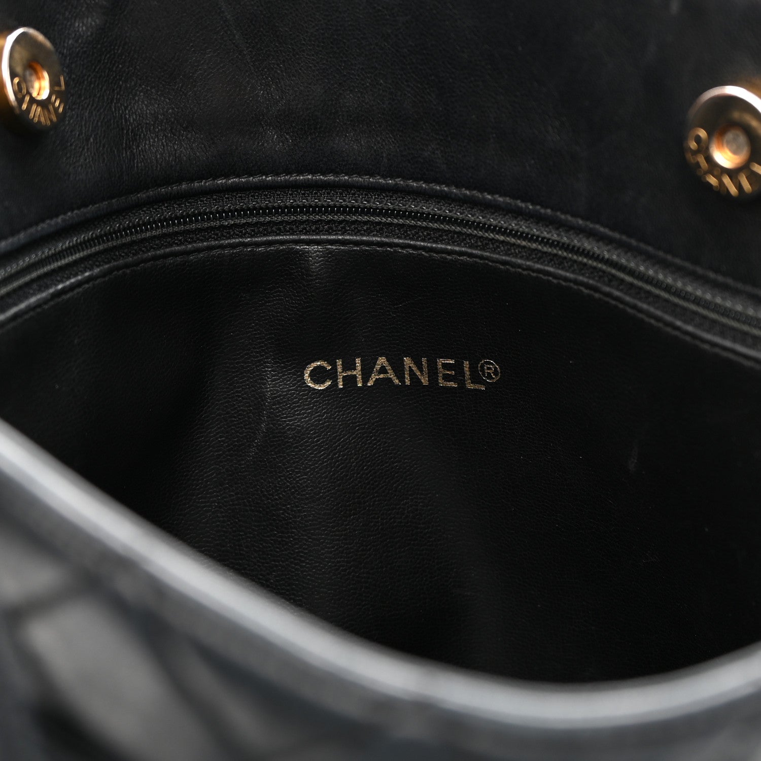 Chanel Lambskin Quilted Shoulder Bag Black 5 of 11